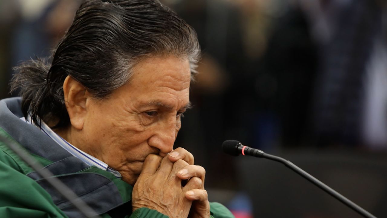 INPE: Alejandro Toledo fue trasladado a clínica por cita médica