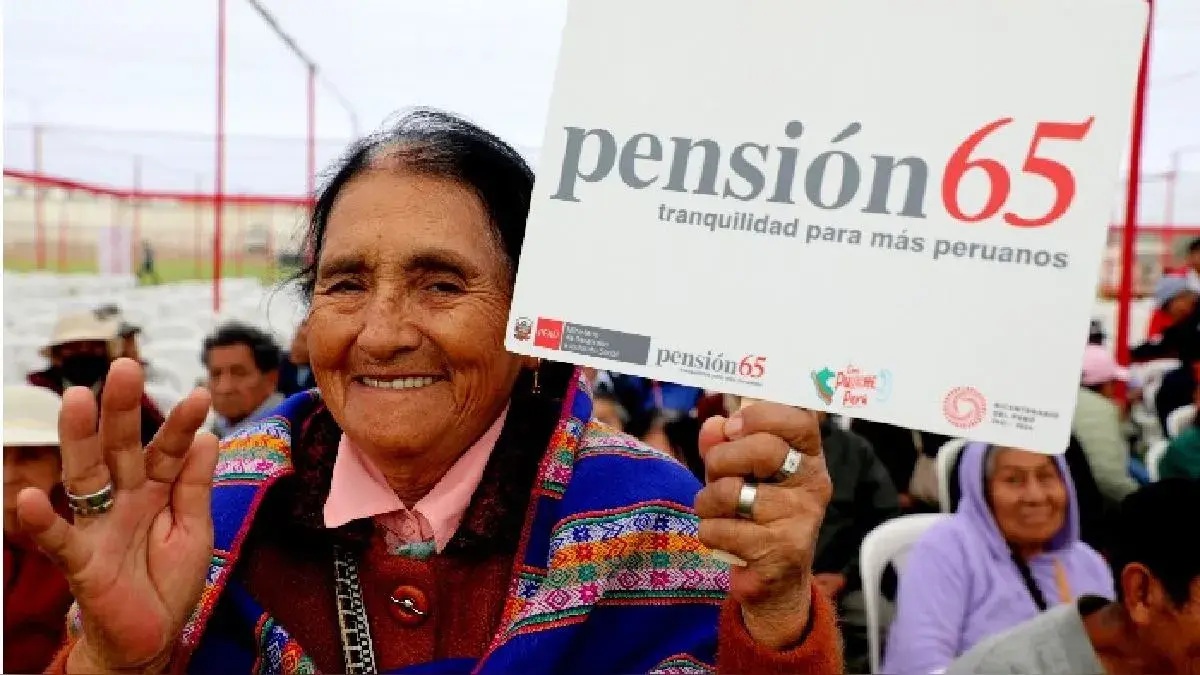 Inicia pago nacional de S/350 correspondiente a Pensión 65