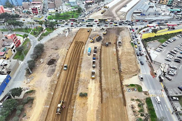 Nueva Vía Expresa Sur abrirá al tránsito con tres carriles por sentido