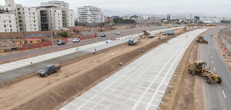 Abrirán este viernes la Vía Expresa Lima Sur al tránsito vehicular